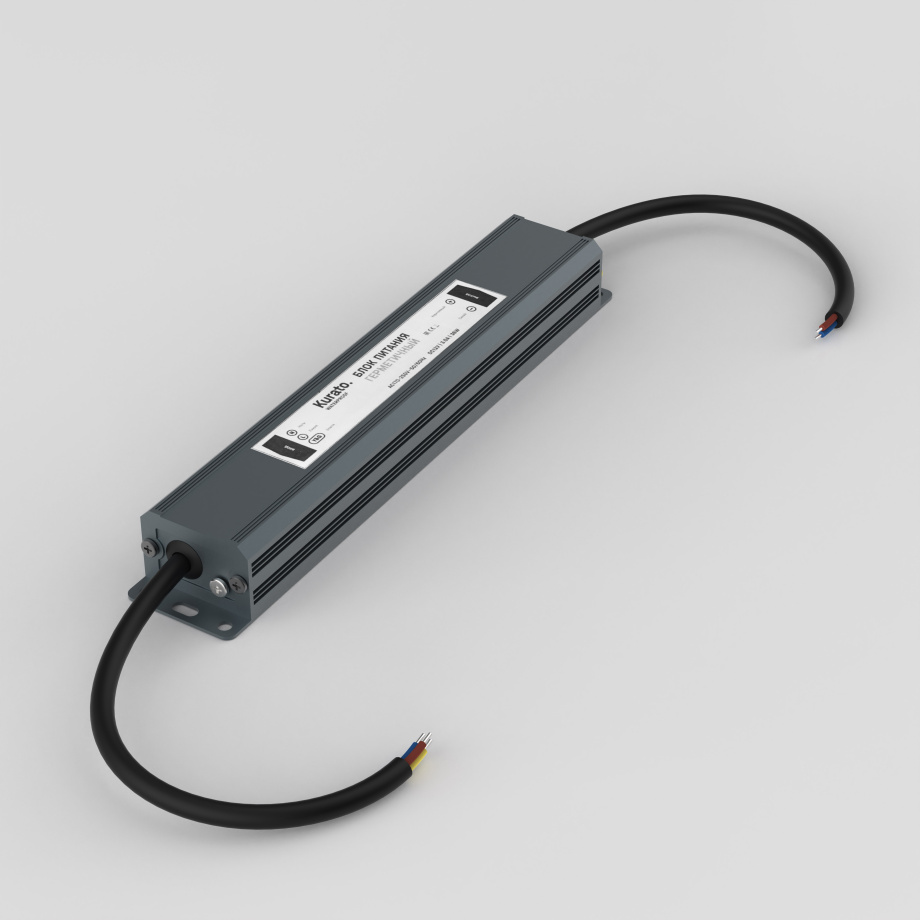 Блок питания Kurato БПг-24-060 24В, 60Вт, IP67, 1 вых, герметичный (50)