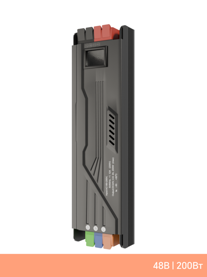 Блок питания Bezteni БПз-48200 Zigbee, 48В, 200Вт, 4.1A, КПД 91%, IP20 (1/60)