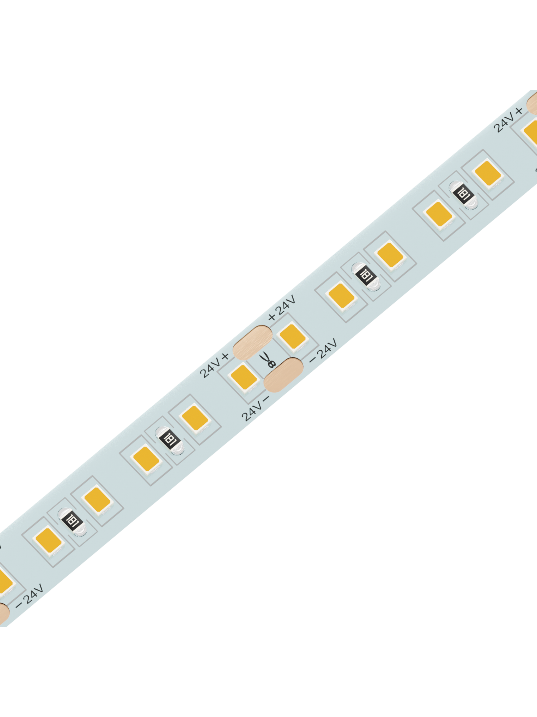 Bezteni SMD лента Ultra Long 24V 9.6W 6500K Ra90 120LED 10mm IP20 20m
