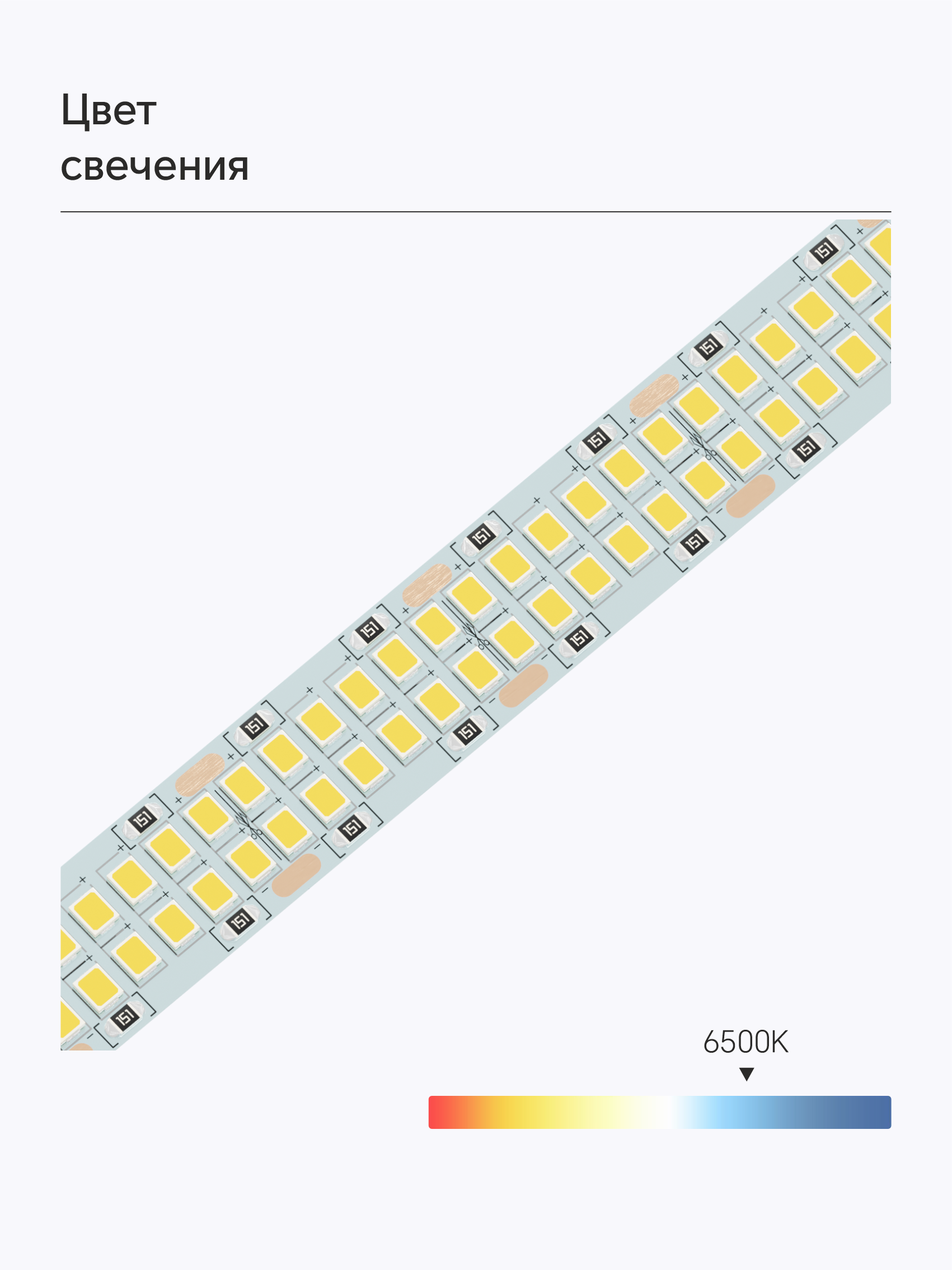 Bezteni SMD лента Double-line 24V 40W 6500K Ra90 480LED 15mm IP20 5m