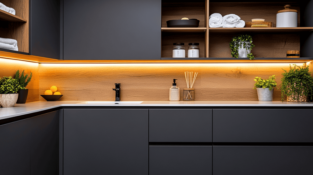 Как выбрать и установить светодиодную ленту для подсветки кухни